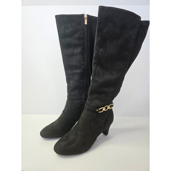 Jones New York Helio Ankle Ornament Dress Boots Black Size 7.5M NWT - Picture 6 of 6